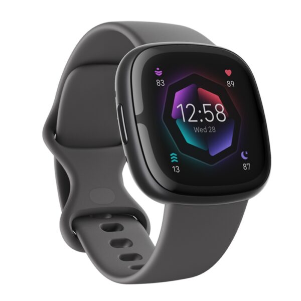 Relógio Smartwatch Fitbit Sense 2 Gps Cinza Sombra/Grafite